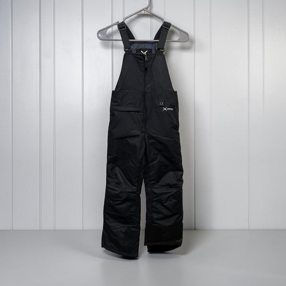 ARCTIX SnowSuit NEW Youth Size 8 Insulated Bib Black Outdoorwear Winterwear